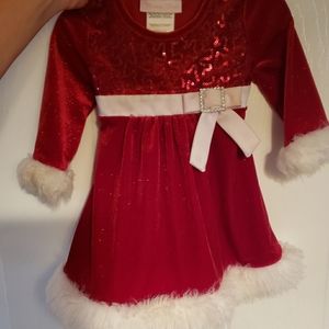 Christmas 6-9 month dress